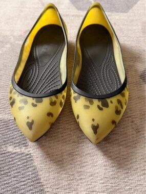 Rio Leopard Fade Ballet Flats Pointed Toe
